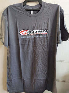 Maxima Racing Oils: T-Shirt Maxima Oils Born for Motorcycles Large