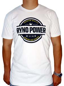 Streetwear: Ryno Power The Jurassic Tee White Medium