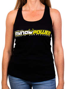 Streetwear: Ryno Power Women's Black Tank Top- Large