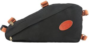 Accessories Bags: Canvas bike frame bag Tourbon black