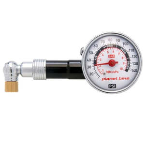 Pumps 1: Planet Bike Tyre Pressure Dial Gauge