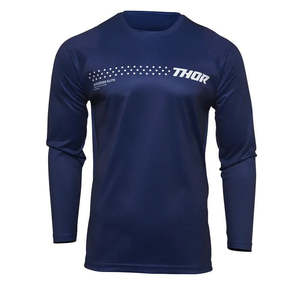 Clothing: Thor MX Sector Jersey Youth Minimal Navy