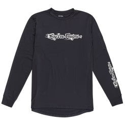 Troy Lee Designs Ruckus Long Sleeve Tee Burn Out Carbon