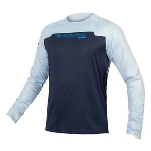 Endura - MT500 BURNER L/S JERSEY Blue XXL