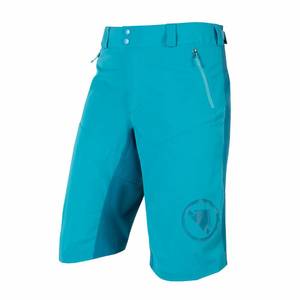 Shorts: Endura Mens MT500 Spray Shorts Aqua XL