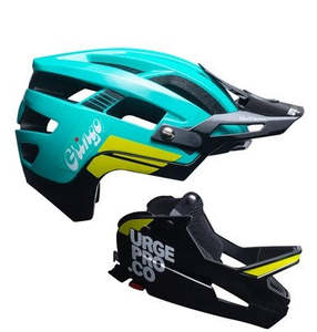 Helmets 1: URGE MTB Helmet Gringo de la Pampa Blue/Black L/XL
