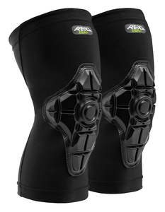 REKD Energy Knee Gaskets Black X Large