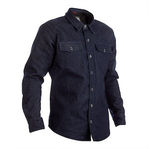 Streetbike Jackets: RST X KEVLAR DENIM TEXTILE SHIRT [DARK BLUE]