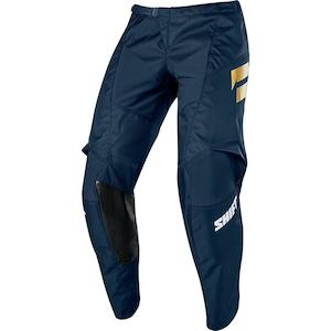 Shift Mx18: SHIFT WHIT3 LABEL LE PANTS NAVY/GOLD