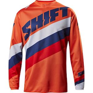Shift Mx17: SHIFT WHIT3 TARMAC JERSEY [ORANGE] L