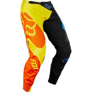 Fox Mx18: FOX 360 PREME PANTS [BLACK/YELLOW]