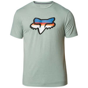 Shift 3lack Label Gear: HEAD STRIKE SS TECH TEE [EUCALYPTUS]