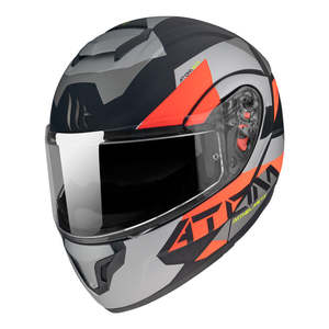 Streetbike Helmets: MT ATOM SV [MATT RED]