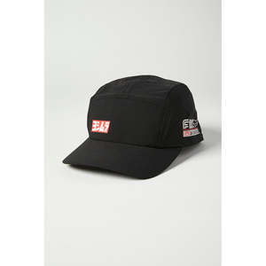 29 95 Fox Hats: FOX YOSHIMURA FOX 5 PANEL HAT [BLACK] OS