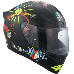 Streetbike Helmets: AGV K1 [ZOO MATT BLACK] 56 S
