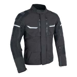 Streetbike Jackets: Oxford Stormland Dry2Dry Men's Jacket Tech - Black (XL)
