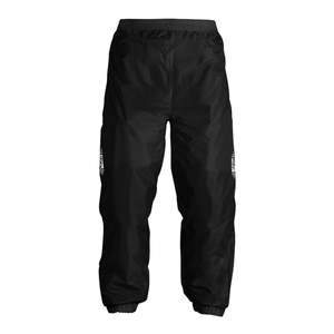 Streetbike Pants: Oxford Rainseal Over Trousers - Black