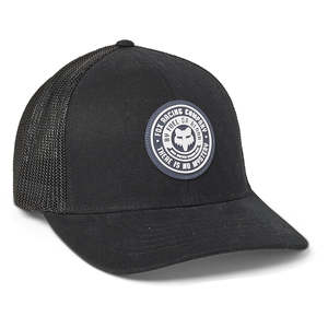 Headwear: FOX MYSTICKS FLEXFIT HAT [BLACK]
