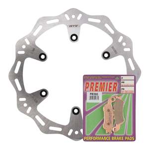 Brakes Off Road: MTX HORNET DISC & PREMIER PAD FRONT KIT - YAMAHA