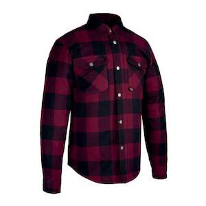 Rider Accessories Road: Oxford Kickback 2.0 Shirt - Red / Black
