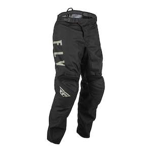 Pants Off Road: Fly Racing F-16 Youth Pant - Black / Grey