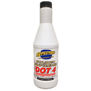 Oils Additives Off Road: SPECTRO Golden Supreme DOT 4 Brake Fluid