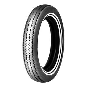 Shinko Road Tyres: Shinko MT90-16 E240 Classic Front / Rear Classic Tyre (White Stripe)