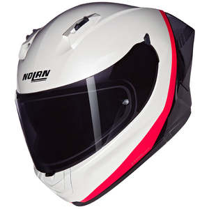 Helmets Road: Nolan N60-6 SPORT Full Face Helmet - Verniciatura white/black/red