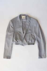 Light Grey Grace Bomber S