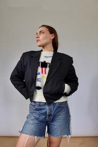 Charcoal Grace Bomber S