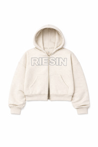 Oatmilk Zip Hoodie