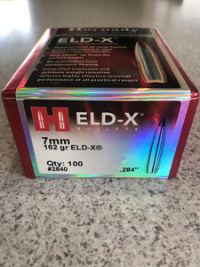 Products: Hornady 7mm .284 162gr ELD-X Projectiles x 200 RIFLES.NZ