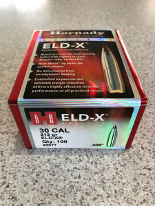 Products: Hornady 30 Cal .308 212gr ELD-X Projectiles x200 RIFLES.NZ