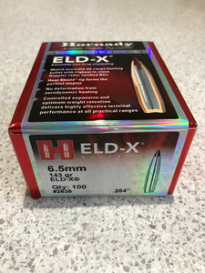 Products: Hornady 6.5mm .264 143gr ELD-X Projectiles x200 RIFLES.NZ