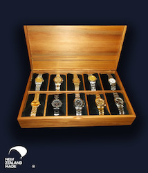 Jewellery Boxes: Rimu Watch Box 10