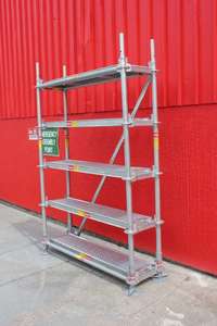 Single Deck Shelving Unit