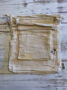 discounted: * Organic produce bags | Set of six