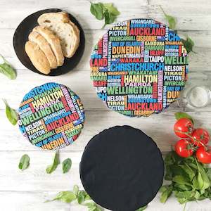 Bowl Cover Sets: ROAD TRIP | Bowl cover set of three