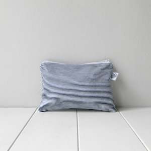 BLUE & WHITE STRIPES | Snack Bag