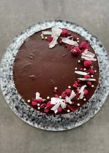 Cakes Cookies Slices: Dark Chocolate Mousse Black Forest Layer Cake