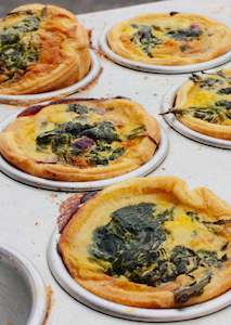 Mini Spinach & Feta Quiche or Frittata