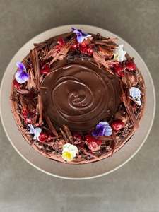 Cakes Cookies Slices: Dark Chocolate Mousse Cake