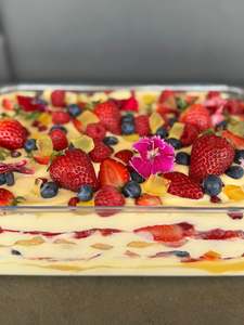 Limoncello & Strawberry Tiramisu