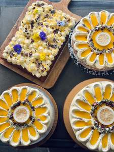 Cakes Cookies Slices: LEMON, BLUEBERRY & POPPY SEED CAKE