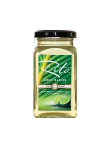 Virgin Coconut Oil & Lime – 324ml – Rito Cook Islands