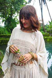Free Spirit Collection: Lily and Lotus No Hassel Tassel - Natural