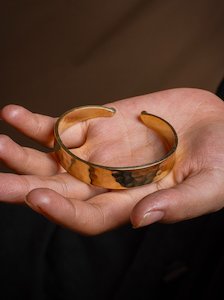 Auric Bracelet - Brass Gold