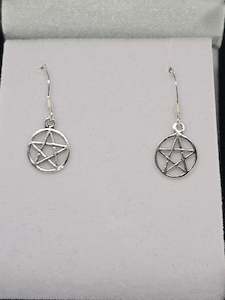 Pentacle Earrings
