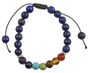 Bracelets 1: Chakra Healing Crystal Bracelet - Lapis Lazuli