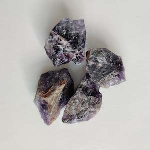 Tumbled Crystals: *Mananger's Special* Dark Amethyst Rough Tumbled Crystal (1-2cm)